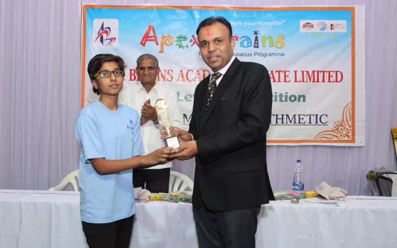 Dharmesh Vastani Apex Brains Academy Abacus and Vedic Maths